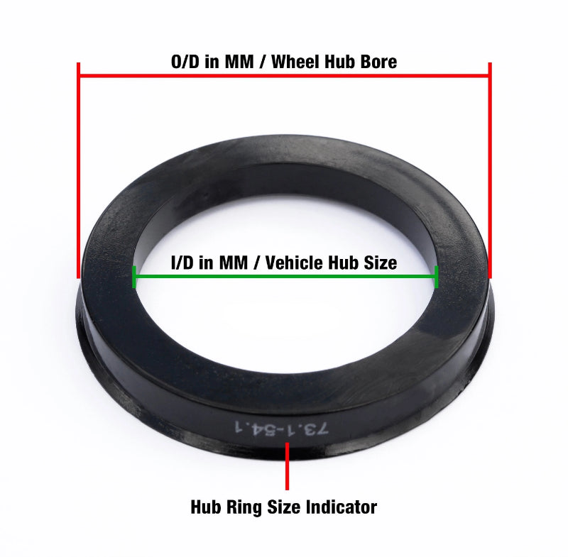 HD ABS Hub Centric Rings for Passenger Cars, SUV&rsquo;s, &amp; Trucks – HPD 