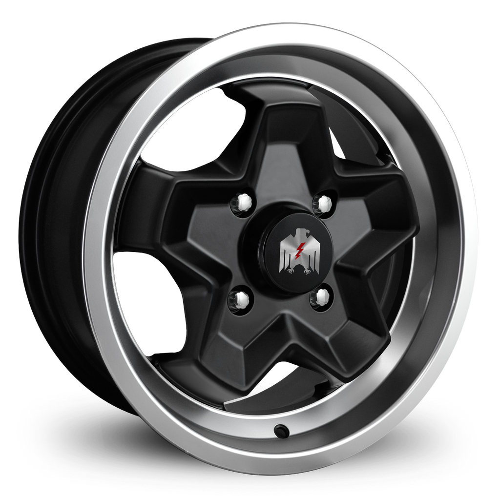 Klassik Rader 944 CC 17x7 +40 4x130mm Satin Black/Machined Lip