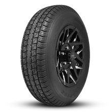 Load image into Gallery viewer, HD Trailer ReadyMount Wheel &amp; Tire Assembly | BIAS PLY | Canyon - Gloss Black Milled Face | 5 lug