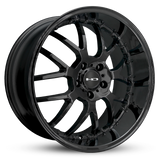 HD Wheels MSR 18x9 +40 5x114.3mm 73.1mm Gloss Black w/Black Rivet