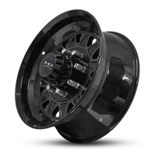 Load image into Gallery viewer, HD Trailer HDT Forged 17.5x6.75 +0 8x165mm 121.2mm Gloss Black