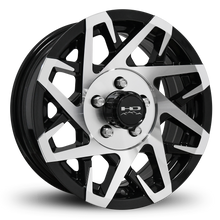 Load image into Gallery viewer, HD Trailer | Canyon - Gloss Black Machined Face | 5 lug