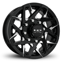Load image into Gallery viewer, HD Trailer | Canyon - Gloss Black Milled Face | 8 lug