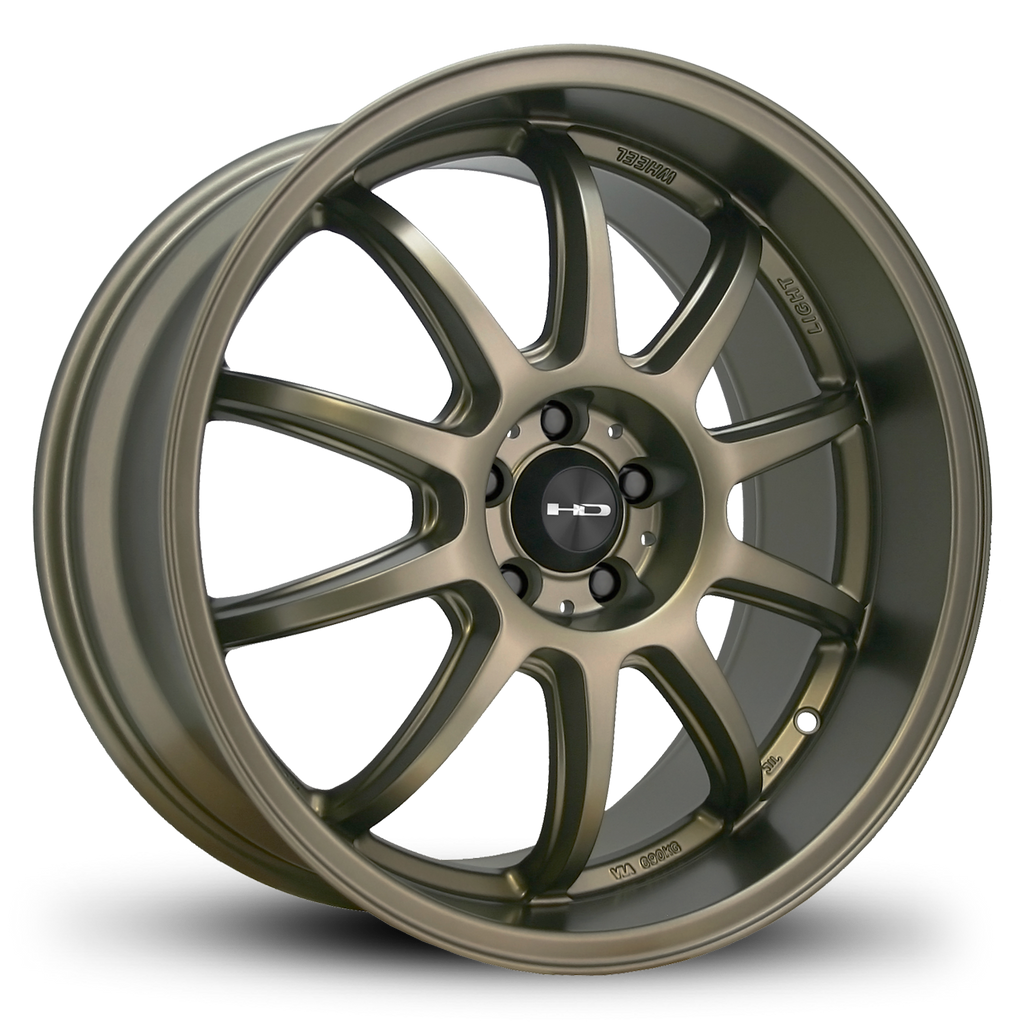 HD Wheels Clutch 18x9 +40 5x114.3mm 73.1mm Satin Bronze