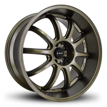 Load image into Gallery viewer, HD Wheels Clutch 20x10 +42 5x114.3mm 73.1mm Satin Bronze
