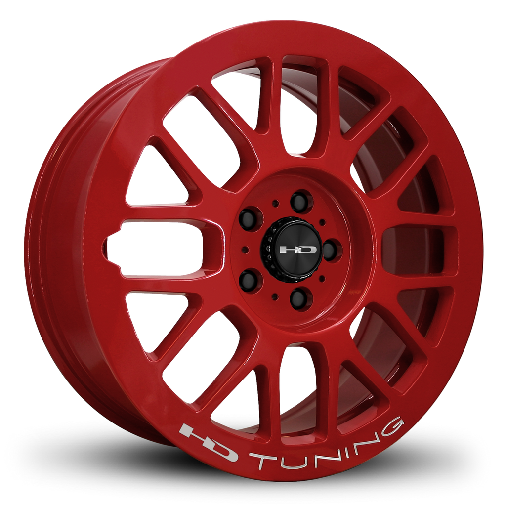 HD Wheels Gear 18x7.5 +35 5x114.3mm 73.1mm Gloss Red