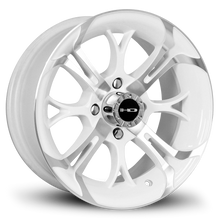 Load image into Gallery viewer, HD Golf Spinout 14x7 -10 4x101.6mm 68.2mm Gloss White/Machined Face