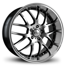 Load image into Gallery viewer, HD Wheels MSR 18x9 +25 5x114.3mm 73.1mm Gloss Black/Machined Face