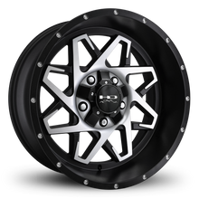 Load image into Gallery viewer, HD Offroad Caliber 20x10 -25 5x127/5x139.7mm 78.1mm Satin Black/Machined Face