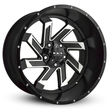 Load image into Gallery viewer, HD Offroad Saw 22x12 -44 5x127/5x139.7mm 78.1mm Satin Black/Machined Face