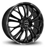 HD Wheels Spinout 20x8 +45 5x112/5x114.3mm 74.1mm Gloss Black