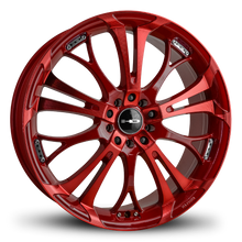 Load image into Gallery viewer, HD Wheels Spinout 20x8 +45 5x112/5x114.3mm 73.1mm Sonic Red