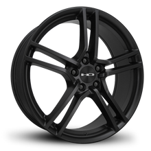 Load image into Gallery viewer, HD Wheels Vento 17x7 +38 5x114.3mm 73.1mm Hyper Black