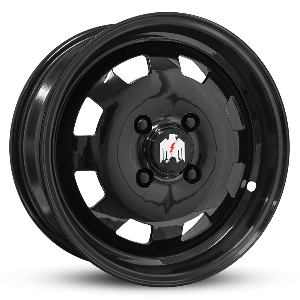 Klassik Rader Moon 17x7 +40 4x130mm Gloss Black