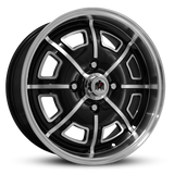 Klassik Rader Pedrini 17x7 +40 4x130mm Gloss Black/Full Machined