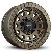 Load image into Gallery viewer, HD Off-Road Overland Sector VENTURE 17x9.0 5x114.3, 5x127 in All Satin Bronze
