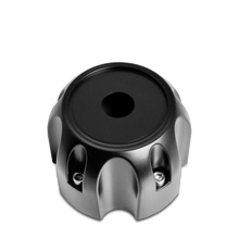 Load image into Gallery viewer, Buy Replacement Satin Black V1 Center Caps for Remington Off-Road Wheels. 8-Point, Bukshot, Freedom, Gravel, RTC, Target, &amp; Trophy