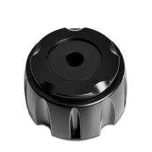 Load image into Gallery viewer, Buy Replacement Satin Black V1 Center Caps for Remington Off-Road Wheels. 8-Point, Bukshot, Freedom, Gravel, RTC, Target, &amp; Trophy