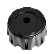 Load image into Gallery viewer, Buy Replacement Satin Black V1 Center Caps for Remington Off-Road Wheels. 8-Point, Bukshot, Freedom, Gravel, RTC, Target, &amp; Trophy