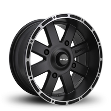 Load image into Gallery viewer, HD Off-Road Wheels 8-Point ATV/UTV | Satin Black w Machined Lip Edge