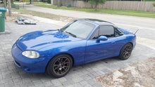 Load image into Gallery viewer, Blue Mazda Miata with Jongbloed Racing Wheels S500 / Series 500 Wheels in Satin Bronze 15 inch 4x100