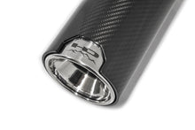 Load image into Gallery viewer, HD Off-Road Polished Stainless &amp; Carbon Fiber Universal Exhaust Tips