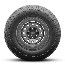 Load image into Gallery viewer, MILESTAR Patagonia M/T-02 Mud Terrain Tire with the HD Off-Road Overland Sector Venture in 17x9.0 All Satin Grey Flat Shot Mounted &amp; Balanced Wheel &amp; Tire Package