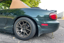 Load image into Gallery viewer, Green Mazda Miata with Jongbloed Racing Wheels Model S500 / Series 500 15 inch 4x100 All Satin Bronze