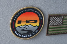 Load image into Gallery viewer, HD Off-Road Wheels Overland Sector Velcro Morale Patch 3.0 Inch Diameter with Tactical Styling