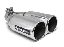 Load image into Gallery viewer, Remington® Off-Road Edition &quot;Double Barrel&quot; Polished Universal Exhaust Tips