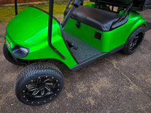 Load image into Gallery viewer, Shop the HD Golf Wheels SAW Gloss Black Milled Edges &amp; Lip online today for your Club Car, Cushman, EZGO, ICON EV, Garia, Massimo, Polaris, or Yamaha Golf Cart.