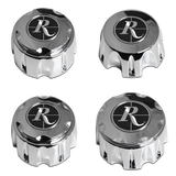 Remington Off-Road - V1 Chrome Standard Off-Road Truck Wheel Center Caps