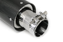 Load image into Gallery viewer, Remington Off-Road Exhaust Tips 2.5 Inch Inlet / 5.0 Inch Tip Remington® Off-Road Edition &quot;Carbon Scope&quot; Universal Exhaust Tips